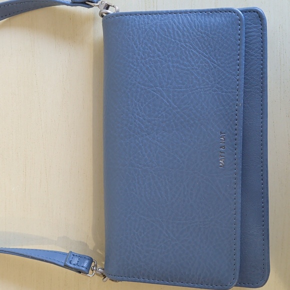 Matt & Nat Blue Crossbody Bag - Picture 3 of 11
